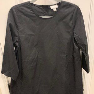 BRAND NEW WITH TAGS Loft Black Blouse